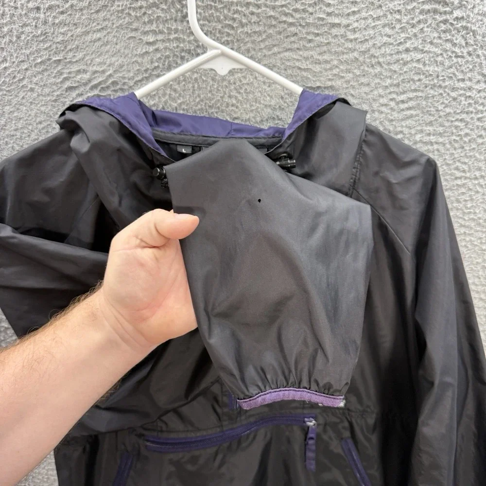 Vintage Campmor Jacket Adult Large Black Windbreaker Outdoors Grunge 90s Y2K‎